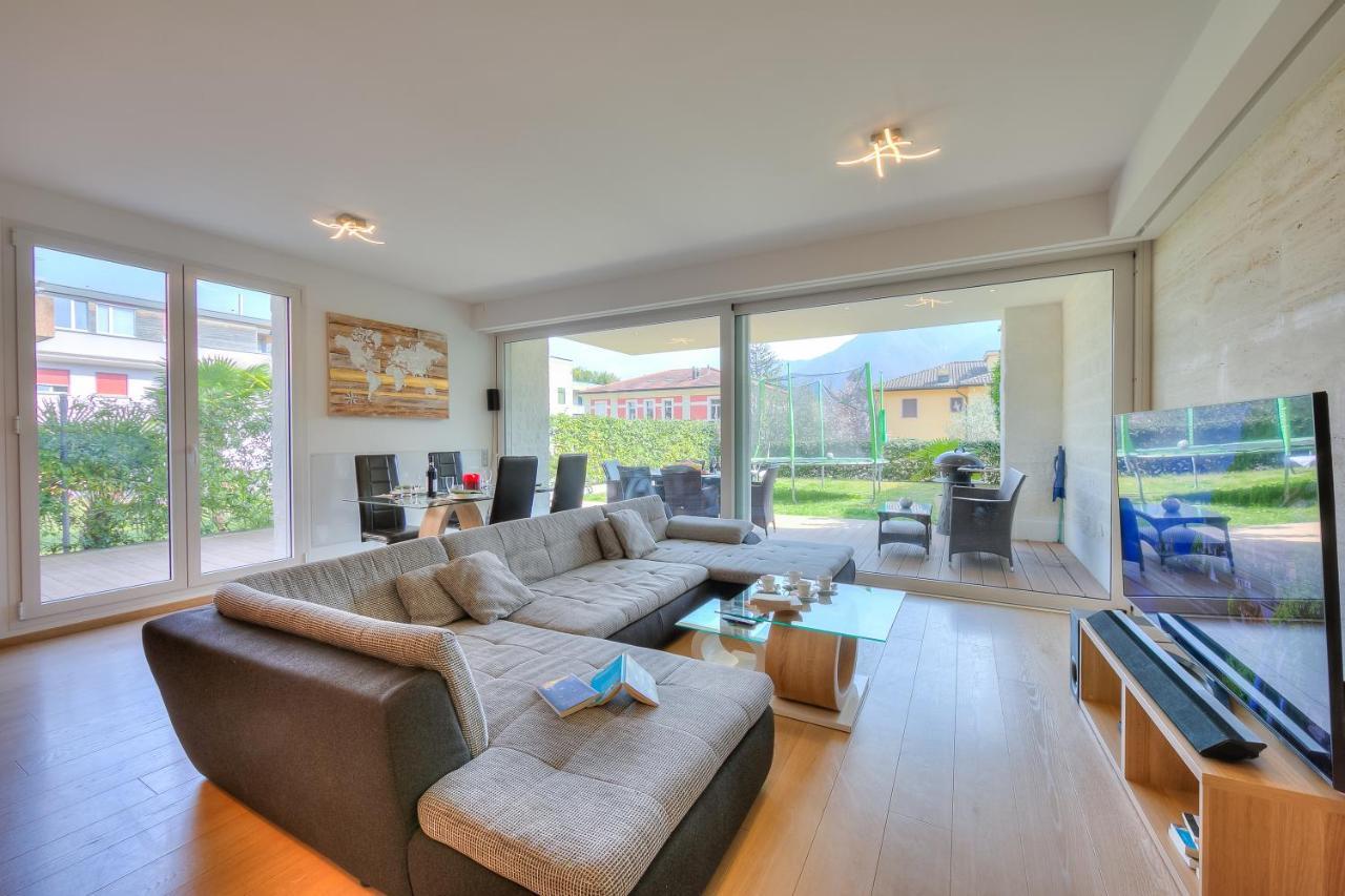 Rebecca Garden - Happy Rentals Lugano Dış mekan fotoğraf