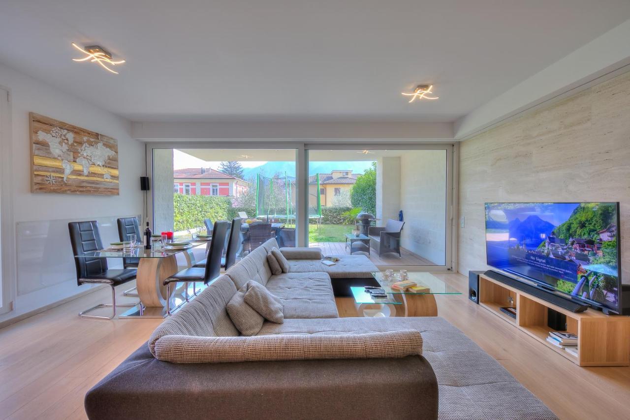 Rebecca Garden - Happy Rentals Lugano Dış mekan fotoğraf