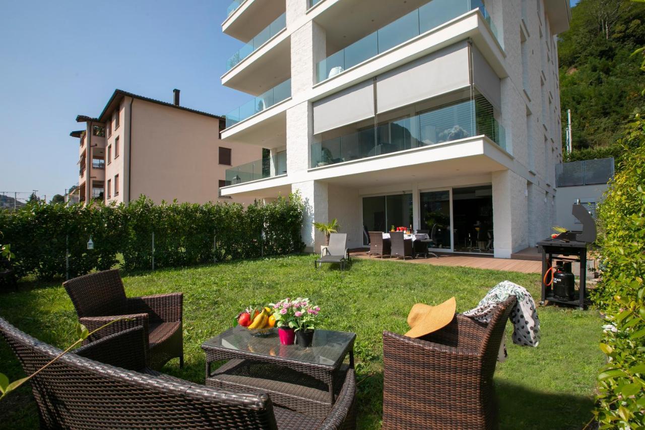 Rebecca Garden - Happy Rentals Lugano Dış mekan fotoğraf