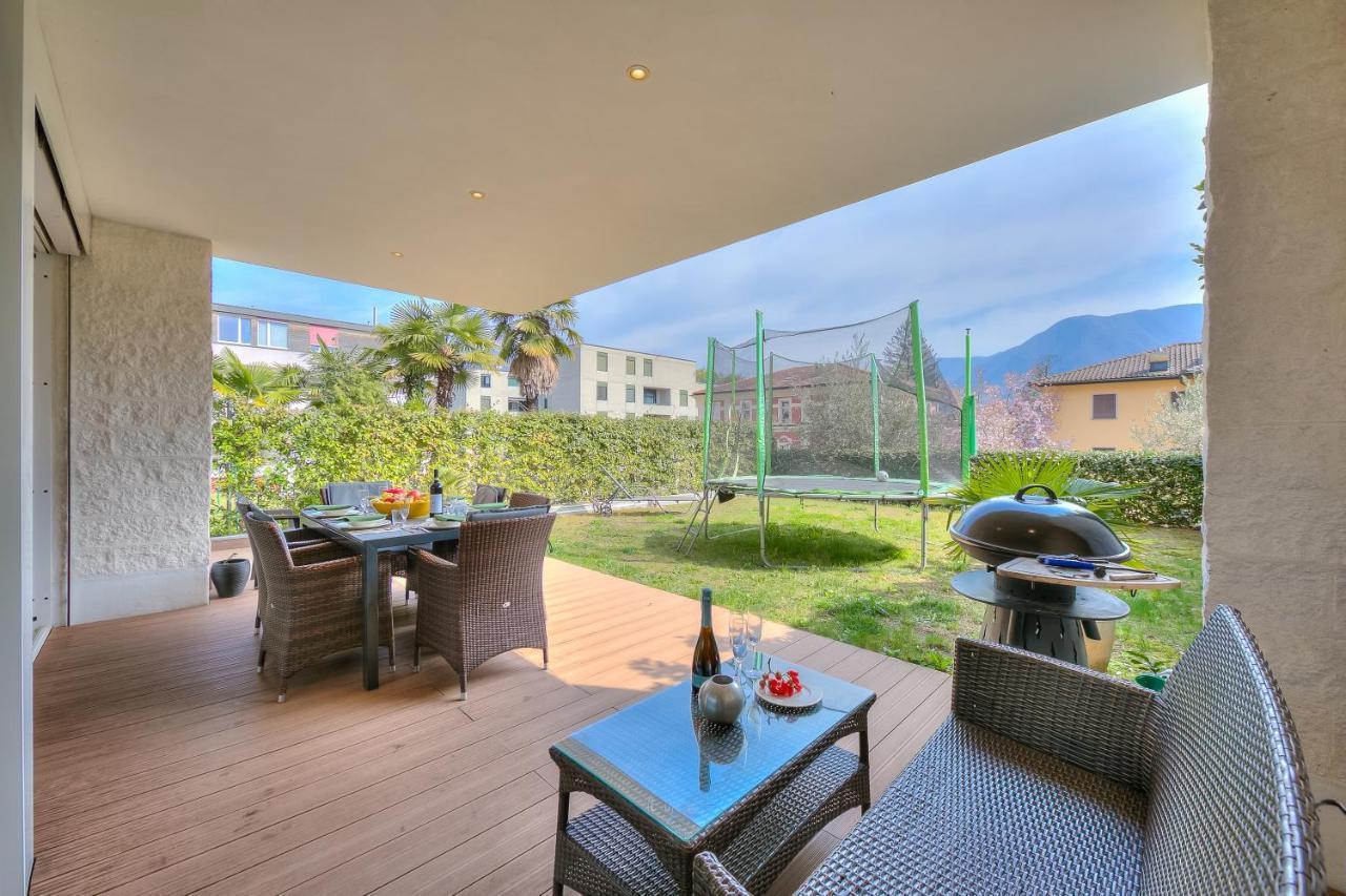 Rebecca Garden - Happy Rentals Lugano Dış mekan fotoğraf
